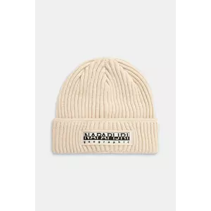 Napapijri căciulă F-Vispa culoarea bej, NP0A4HXMN1J1 imagine