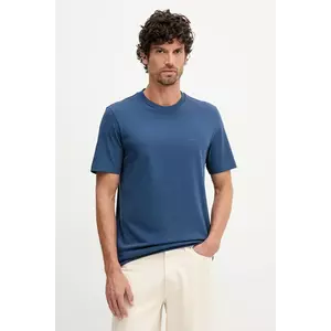 BOSS tricou din bumbac culoarea verde, uni, 50468347 imagine