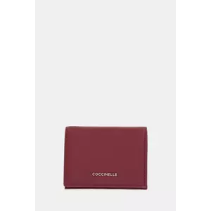 Coccinelle portofel de piele culoarea negru, E2 MW5 17 21 01 imagine