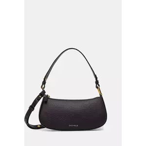 Coccinelle poșetă de piele culoarea negru, E5 MRF 52 01 01 imagine