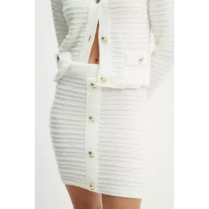 Simona Corsellini fustă culoarea bej, mini, creion, A24CPGOO01 imagine