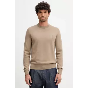 BOSS Orange pulover din amestec de lână culoarea bleumarin, light, 50527583 imagine