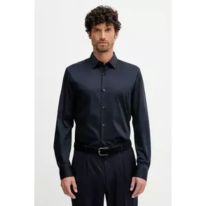 Joop! cămașă culoarea bleumarin, cu guler clasic, slim, 30044608 imagine