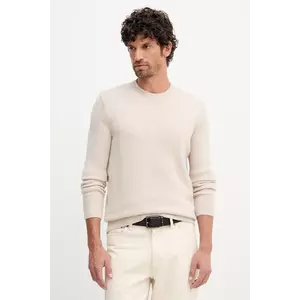 Barbour pulover de lână culoarea bej, MKN1666 imagine