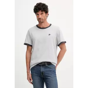 Levi's tricou din bumbac culoarea gri, melanj, 003R5 imagine