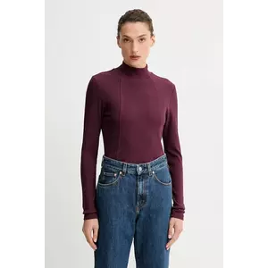 G-Star longsleeve culoarea bordo, cu turtleneck, D26905.E136 imagine