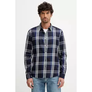 Pepe Jeans cămașă din bumbac culoarea bleumarin, regular, PM3090824 imagine