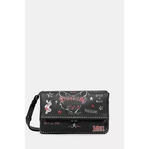 ZADIG&VOLTAIRE poșetă de piele culoarea negru, LWBA04149 imagine