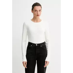 G-Star longsleeve culoarea bej, D26903.E136 imagine