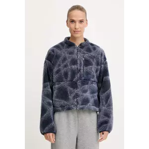 The North Face hanorac fleece Extreme Pile culoarea bleumarin, cu imprimeu, NF0A8D5XD3O1 imagine