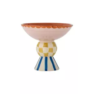 Bloomingville bol decorativ Bob 23, 5 x 21 cm culoarea roz imagine