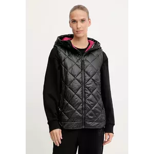 Dkny vestă culoarea negru, de tranziție, DP5V3144 imagine