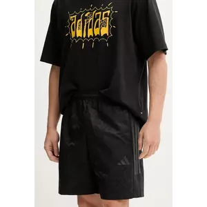 adidas pantaloni scurți House of Tiro culoarea negru, JM1755 imagine