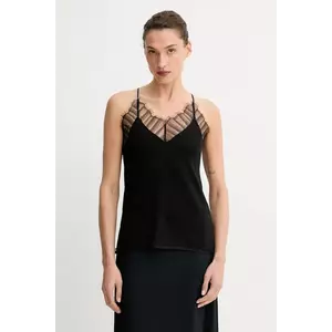 IRO top cu lână culoarea negru, WP12MAELLY imagine