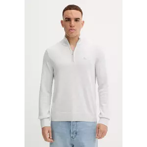 Abercrombie & Fitch pulover din amestec de lână culoarea gri, cu turtleneck, KI120-5139-110 imagine