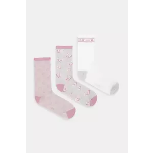 women'secret șosete 3-pack culoarea roz, 4482725 imagine