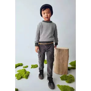 Mayoral pantaloni din catifea pentru copii cargo sztruks uni, 4564 imagine