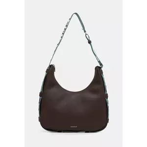 Coccinelle geantă de piele RAQUEL culoarea maro, E1.SQ0.13.01.01 imagine