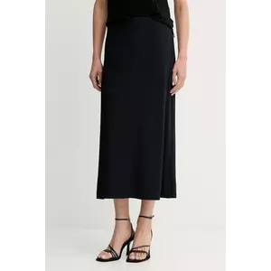 Marc O'Polo fustă culoarea bleumarin, midi, evazați, 508116920109 imagine