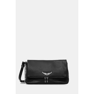 ZADIG&VOLTAIRE poșetă de piele culoarea negru, LWBA04125 imagine