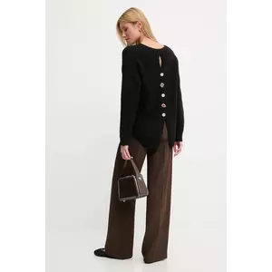 Answear.LAB pulover de lana culoarea negru imagine