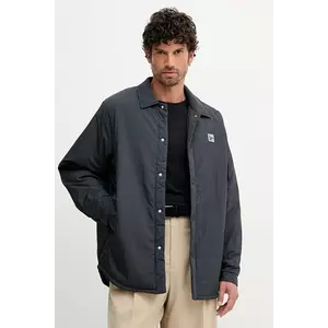 American Vintage geacă culoarea negru, de tranziție, MZOT16B imagine