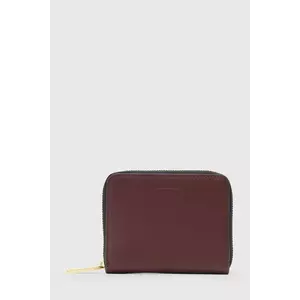 AllSaints portofel de piele LENA HEX culoarea negru, W130XC imagine