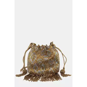 Hoss Intropia poșetă culoarea auriu, 2052026 imagine