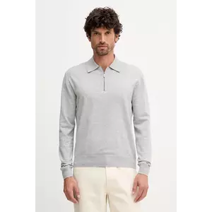 United Colors of Benetton pulover culoarea gri, light, 110XU301L imagine