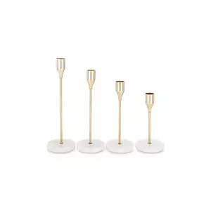 home & lifestyle sfesnic decorativ 4-pack culoarea galben imagine