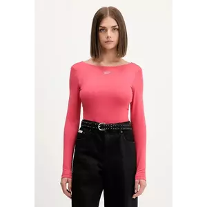 Tommy Jeans body culoarea roz, DW0DW21574 imagine