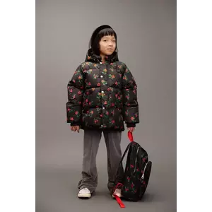 Mini Rodini geacă copii Lingonberries culoarea negru, 25710112 imagine