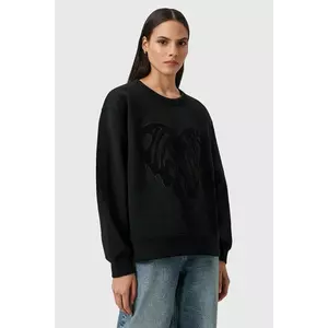 AllSaints pulover de bumbac TRIP culoarea negru, W032JD imagine