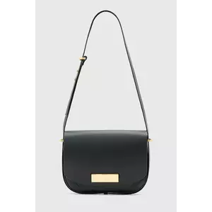 AllSaints poșetă de piele ETTA culoarea negru, W295XD imagine