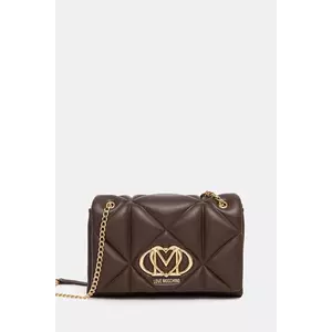 Love Moschino poșetă culoarea maro, JC4041PP0NLC0313 imagine