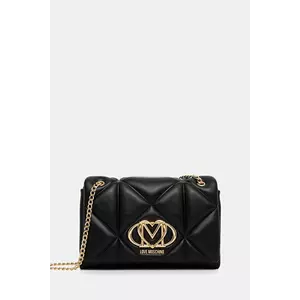 Love Moschino poșetă culoarea negru, JC4041PP0NLC0000 imagine