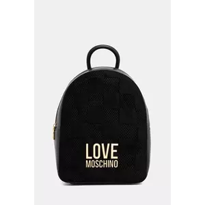 Love Moschino rucsac culoarea negru, mare, cu imprimeu, JC4124PP0NKB100A imagine