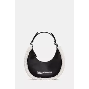 Karl Lagerfeld Jeans poșetă culoarea negru, A4W30229 imagine