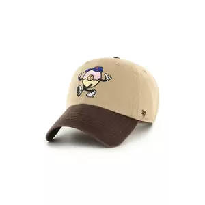 47 brand șapcă de baseball din bumbac MLB New York Mets culoarea verde, B-CARCU16GWS-KH imagine