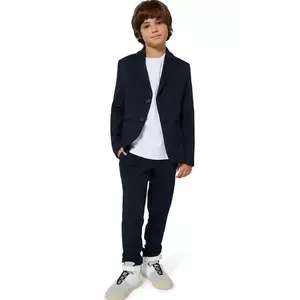 BOSS tricou de bumbac pentru copii culoarea alb, uni, J52377 imagine