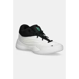 adidas Originals sneakers pentru copii DAME X culoarea alb, JP8637 imagine