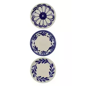 House Doctor farfurie de salată HDDiva 13 cm 3-pack culoarea bleumarin imagine