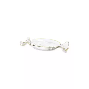 home & lifestyle farfurie decorativă 4 x 34 x 15 cm culoarea transparent imagine
