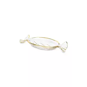 farfurie decorativă 2, 5 x 20 x 9, 5 cm culoarea transparent imagine