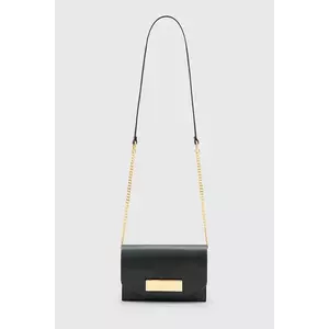 AllSaints poșetă de piele ETTA culoarea negru, W339XD imagine