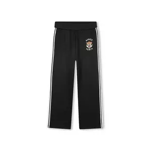 Kenzo Kids pantaloni de trening pentru copii culoarea negru, cu imprimeu, K61477 imagine