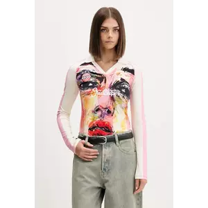 Puma longsleeve PUMA x KIDSUPER culoarea roz, 632369 imagine