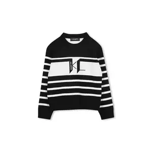 Karl Lagerfeld pulover copii culoarea negru, light, Z30950 imagine