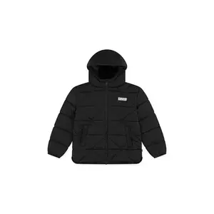 Levi's geacă copii A LINE MDWT PUFFER culoarea negru, 4EN638 imagine