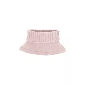 Jamiks fular circular copii ALINE culoarea roz, uni, JZI429 imagine